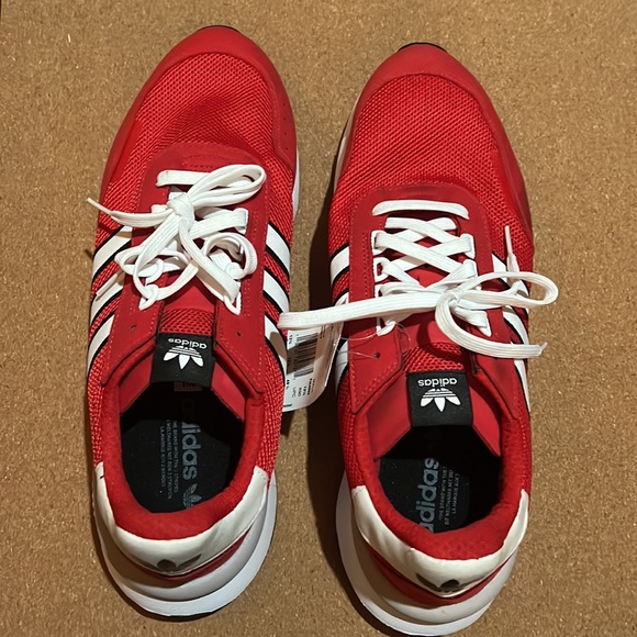 Adidas Originals Retroset Scarlet Red Size 14 - Picture 13 of 15